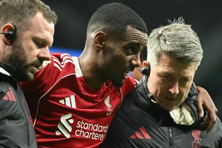 Knöchelbruch: Rekordeinkauf Isak fehlt Liverpool lange