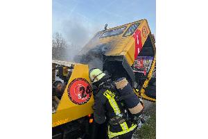 Der Brand konnte schnell abgelöscht werden