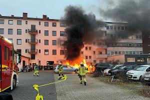 PKW Brand Bremerhavener Innenstadt