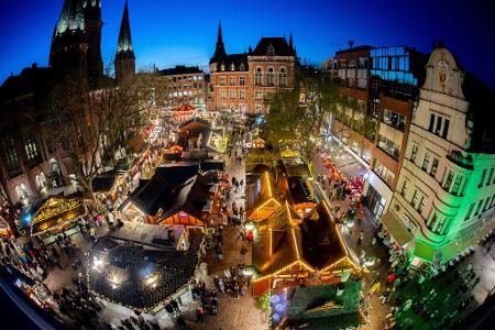 Der Lamberti-Markt in Oldenburg zieht viele Besucher an.