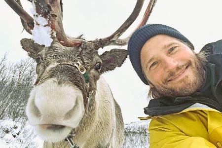 Sebastian Ströbel in der Arktis: 