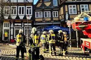Einsatzstelle (Foto: Feuerwehr Celle)