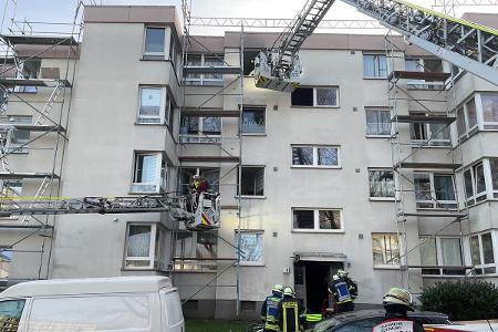 Drehleitereinsatz Grollmannsweg