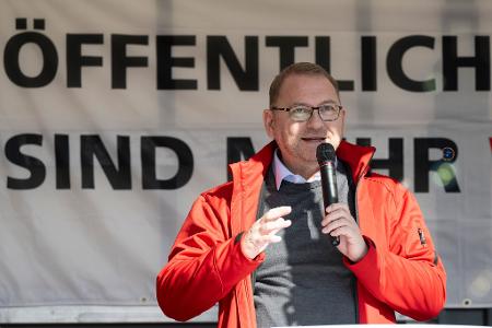 Verdi-Chef Frank Werneke sieht wenig Platz für die AfD im Gewerkschaftslager. (Archivfoto)