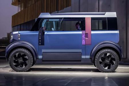 Dacia Hipster Concept Elektro-Kleinstwagen L6 L7