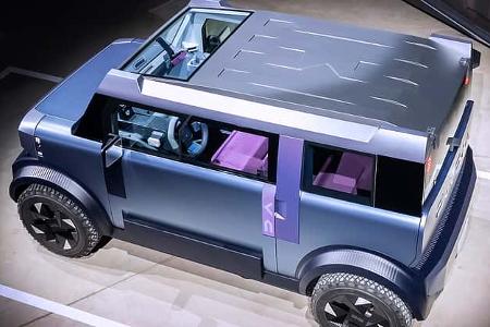 Dacia Hipster Concept Elektro-Kleinstwagen L6 L7