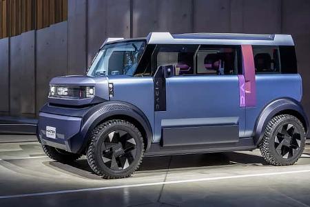 Dacia Hipster Concept Elektro-Kleinstwagen L6 L7