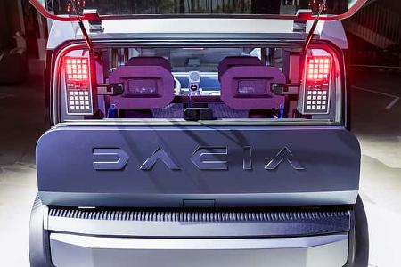 Dacia Hipster Concept Elektro-Kleinstwagen L6 L7