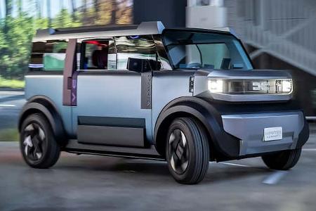 Dacia Hipster Concept Elektro-Kleinstwagen L6 L7