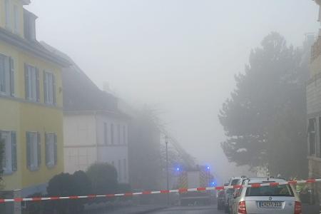 Dachstuhlbrand Hochstr.