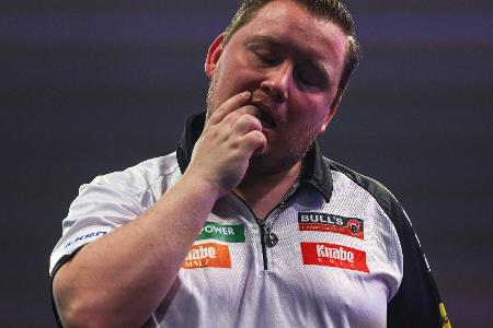 Darts-WM: Schindler verpasst Achtelfinale klar