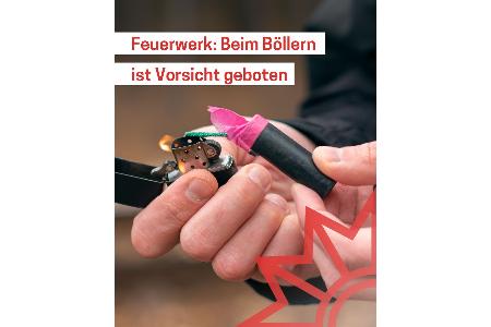Symbolbild: Sicheres Böllern