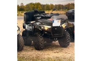 Foto des entwendeten Quads