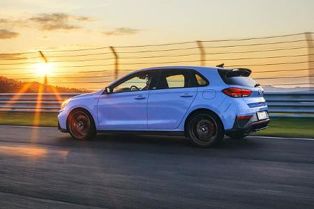 Hyundai i30 N Performance, Nordschleife