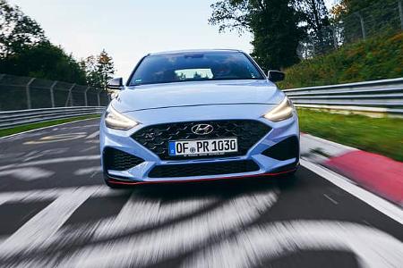 Hyundai i30 N Performance, Nordschleife