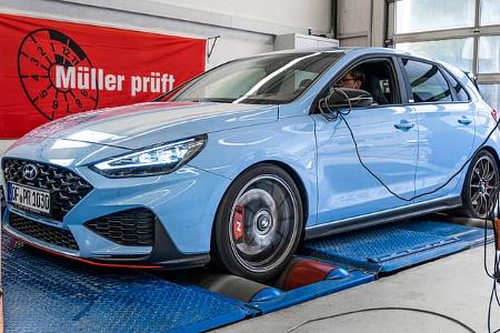 Hyundai i30 N Performance, Leistungsmessung