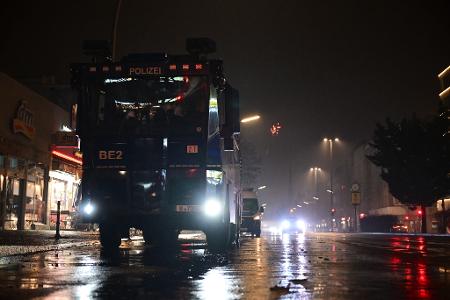 Die Polizei war im Großeinsatz.