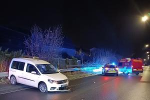 Alleinunfall auf der Ruhrstraße