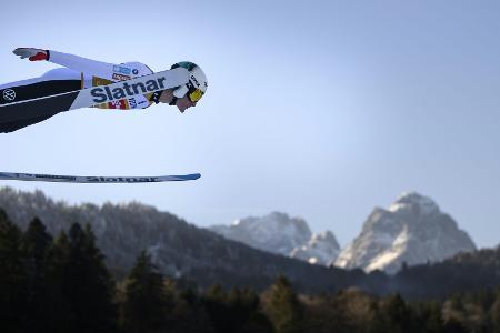 Prevc gewinnt auch in Garmisch - Hoffmann Sechster
