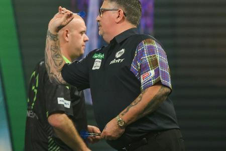 Darts-WM: Anderson und Searle ziehen in das Halbfinale ein
