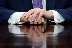 Die Hände und die Gesundheit von US-Präsident Trump sind bereits häufiger Gesprächsthema gewesen. (Archivfoto)