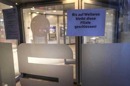 Ein Zettel mit der Aufschrift 