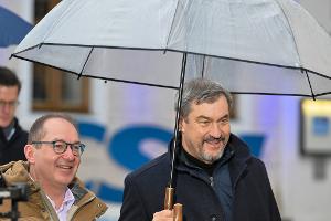 Bereits vor einem Jahr erhoben Alexander Dobrindt und Markus Söder (beide CSU) auf der Klausur in Seeon teils scharfe Forderungen. (Archivbild)