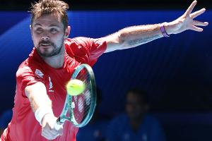 Marathon-Match: Wawrinka startet mit Sieg in Abschiedssaison