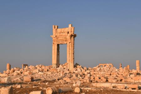 Die angegriffene Anlage ist in der Nähe der antiken Stätte von Palmyra. (Archivbild)