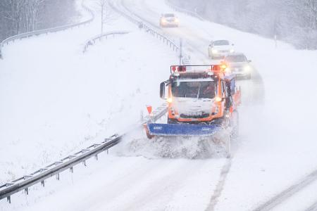 Räumfahrzeuge hatten viel zu tun. #