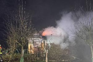 Brand Bauwagen