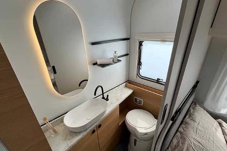 Wohnwagen, Bad, Raumbad, Toilette