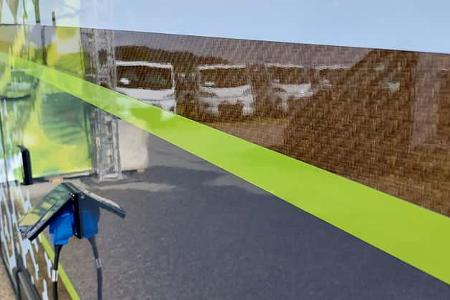 Dethleffs E.home Eco Wohnmobil-Studie E-Camper Material
