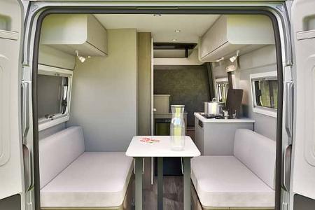 Carado CV 541, 2026, Hecksitzgruppe