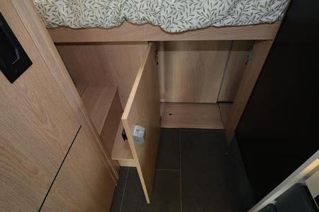 Pilote Atlas A 630 G Querbett Stauraum