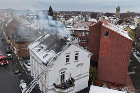 Kaminbrand in Bochum Langendreer