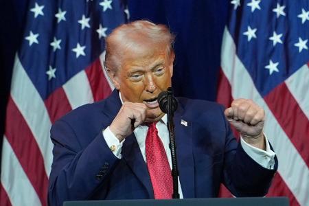 US-Präsident Trump meldet Ansprüche auf Venezuelas Öl an. (Archivbild)