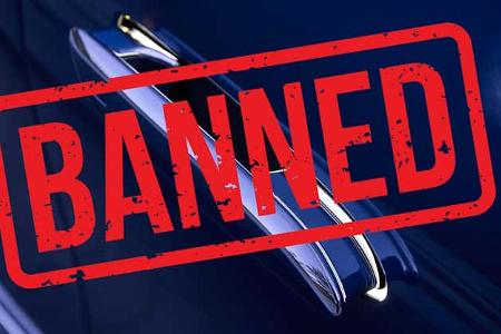 Türgriff China Bann