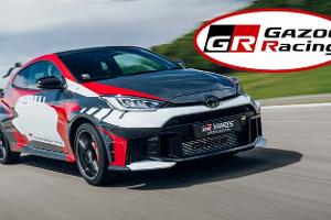 Toyota GR Yaris Rovanperä Edition eingeklingt Gazoo Racing Logo