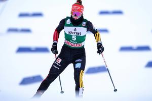 Kombination: Armbruster auf dem Podium - Wind sorgt für Abbruch