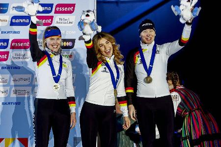 Eisschnelllauf-EM: Deutsches Trio holt Bronze