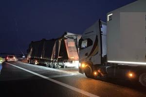 Verkehrsunfall auf der BAB 7 zwischen der AS Bockenem und der AS Rhüden / Harz in Richtung Kassel