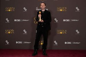 Timothée Chalamet bekam seinen ersten Golden Globe.