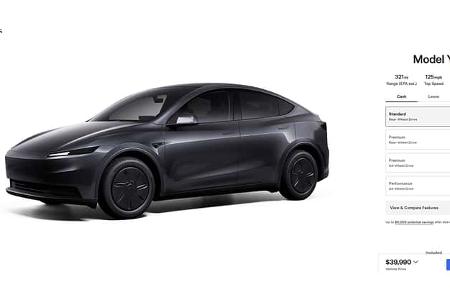 Tesla Model Y Standard Billig-Modell