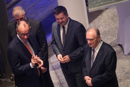 Merz sieht Grund für Zuversicht.