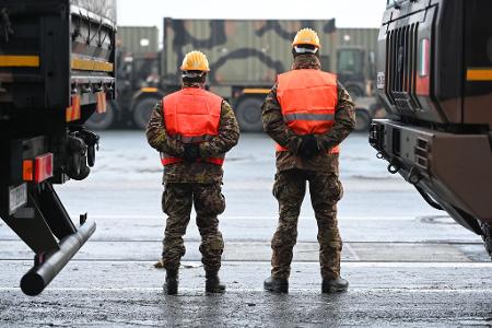 Insgesamt sind elf Nato-Länder an dem Manöver beteiligt. 
