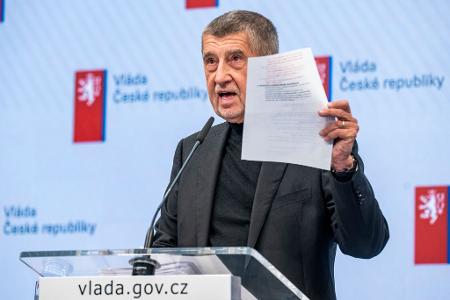 Tschechiens Ministerpräsident Babis hat eine erste Bewährungsprobe bestanden. (Archivbild)