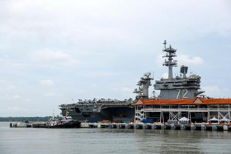 Mehrere US-Medien berichten, dass der Flugzeugträger auf dem Weg in den Nahen Osten sei (Archivbild).