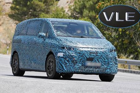 Erlkönig Mercedes VLE