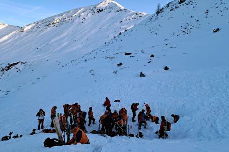 Rettungskräfte waren am Finsterkopf im Einsatz. 